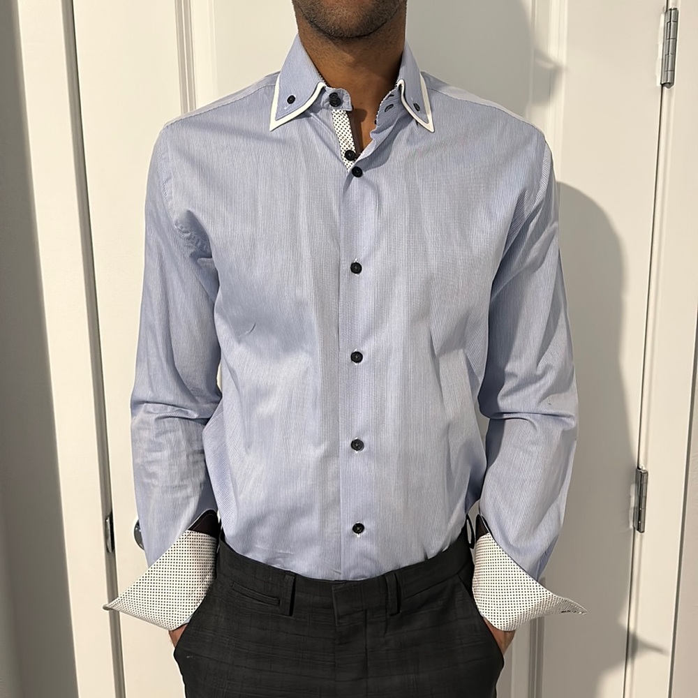 Zara men dress shirt